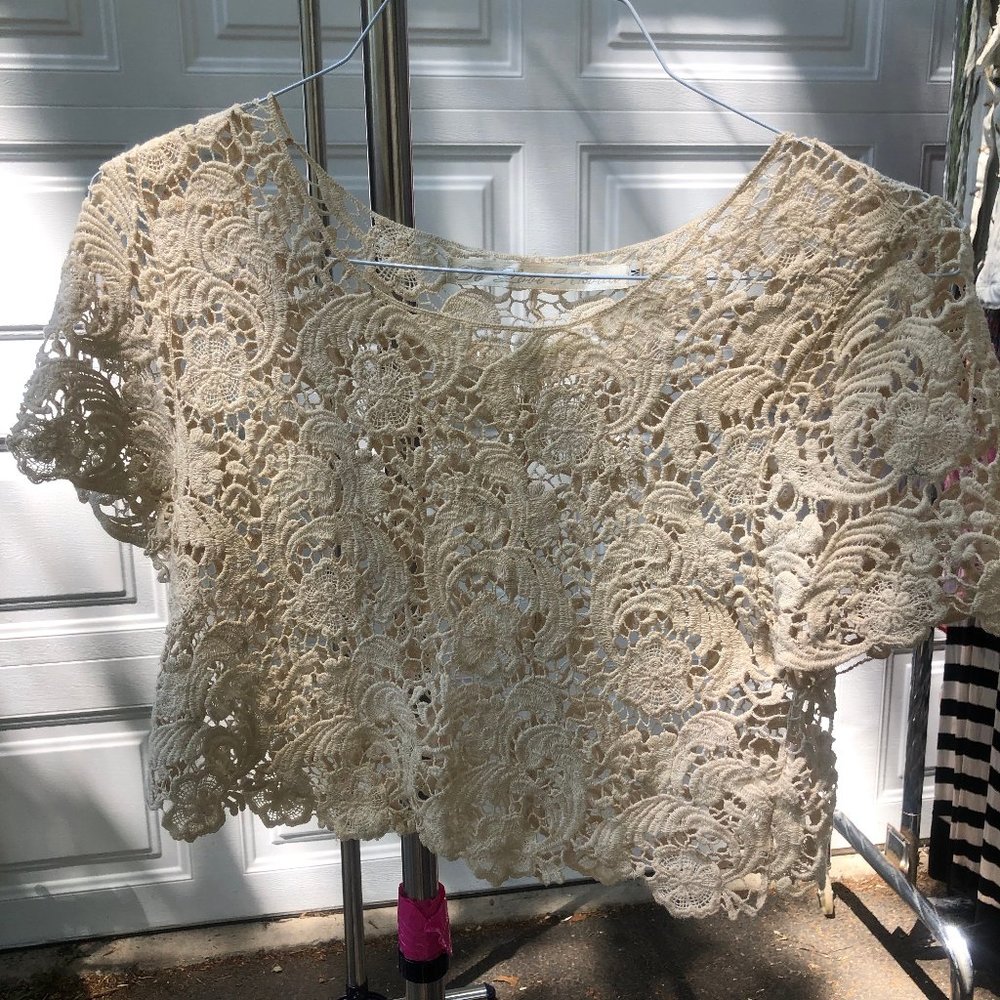 Crochet crop top